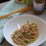 Spaghetti integrali con pesto alla cetarese, La Gustosa Idea