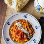 Tubetti al pomodoro e stracciatella, La Gustosa Idea