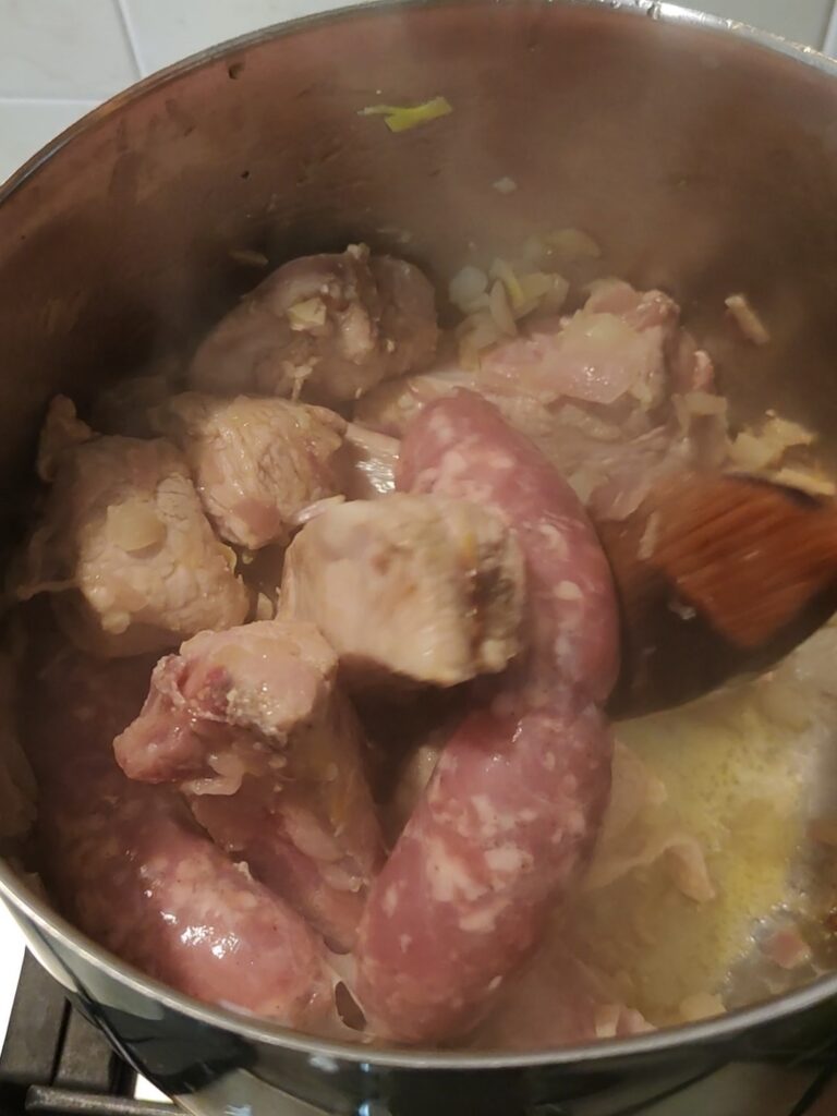 Ragù napoletano rosolatura
